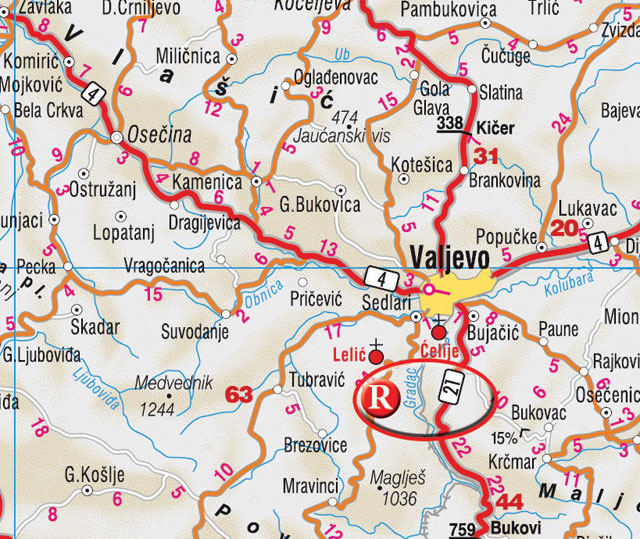 mapa srbije valjevo gradac mapa | List MUŠIČAR mapa srbije valjevo