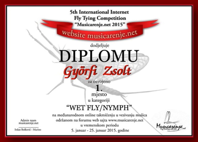 Wet Fly Nymph - Györfi Zsolt - 1