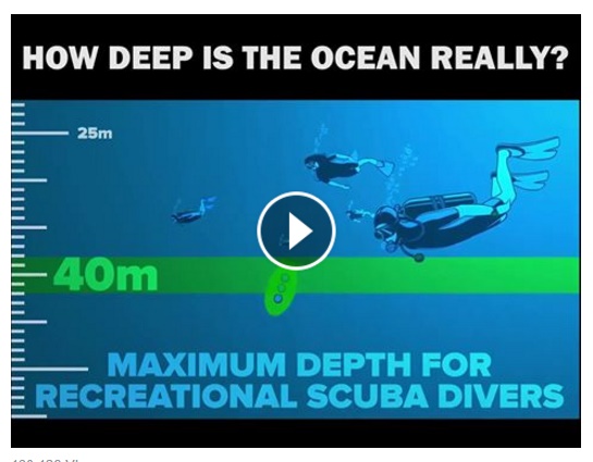 koliko je dubok okean
