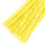 pearlized_yellow_tinsel_pipe_cleaners