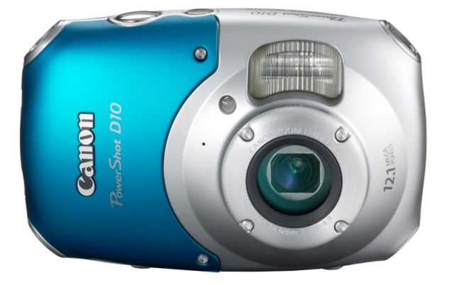 Prvi vodootporni kompaktni digitalac prozvodjaca Canon D10 web