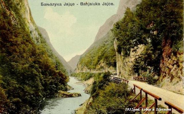 Kanjon Vrbasa u Tijesnom-1932god web