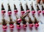 Pink beaded PT nymph u kutiji