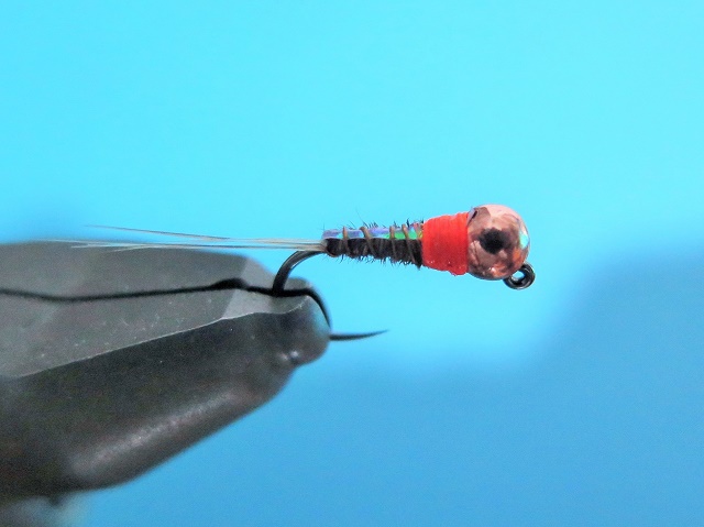 Jig nimfa fazanka s hot spotom