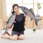 Kids Toys 70cm Creative Simulation Crucian Fish Plush Pillow Stuffed Cartoon Animal Toy Soft Fish Pillow Dolls for BabyampKids Children Gift vMKvX52u_2