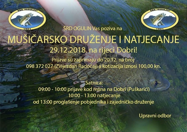 Mušičarsko druženje i natjecanje – najava