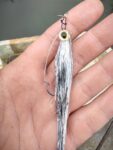 strimer-sa-weedless-udicom srebrna lameta Pike Brebrić